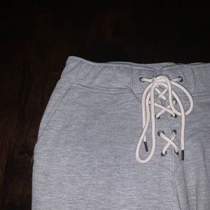 two pairs of lounge sweatpants